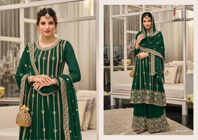 Eba Baani New Wedding Wear Heavy Georgette Fancy Salwar Suit Collection